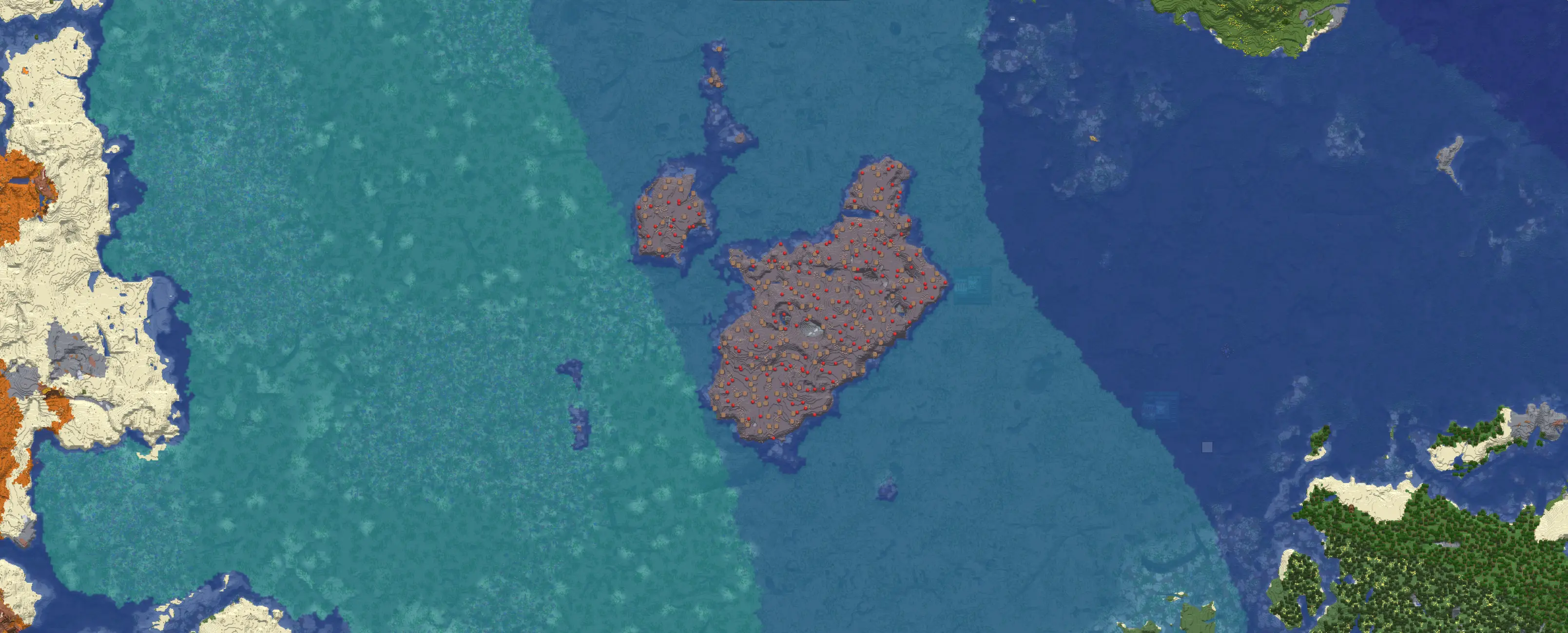 Minecraft SMP 9 Map &Uuml;bersicht